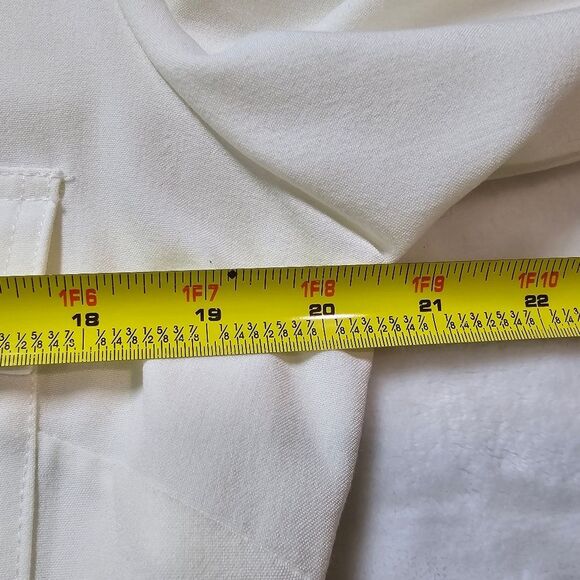 NWOT "Sharagono" dress, size 14, off white. (Light cream) - Picture 13 of 15